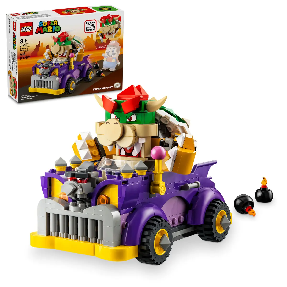 LEGO Super Mario - Bowser's Muscle Car Expansion 71431